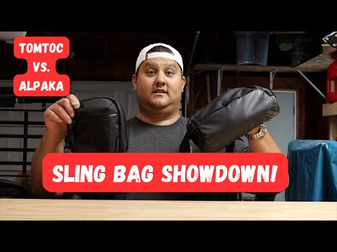 INTENSE Sling Bag Showdown TomToc vs. Alpaka