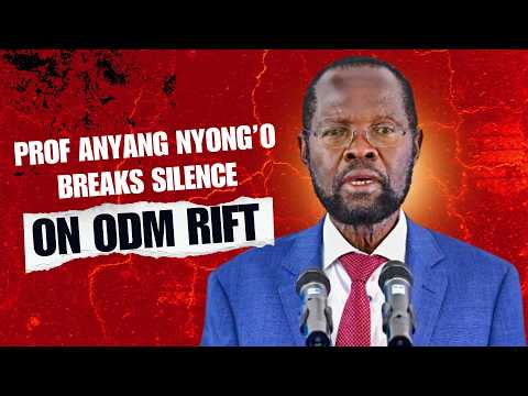 BREAKING: Prof Anyang Nyong’o Finally Speaks on ODM Linda Ground vs Mwanachi Clash