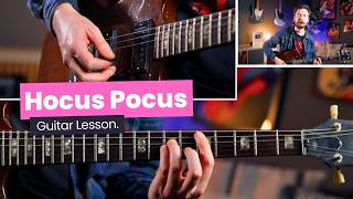 How To Play Hocus Pocus - Focus Guitar Lesson