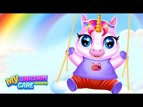 Cute Unicorn Care Babysitter Video
