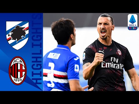 Sampdoria 1-4 Milan | Ibra show nel poker del Milan alla Samp | Serie A TIM