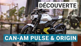 Moto électrique : Can-Am met les watts avec la Pulse et l’Origin !