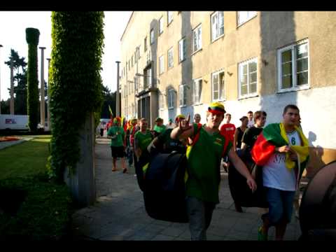 1 Dalis Lithuania Basketball Fans at Eurobasket '2009 Poland