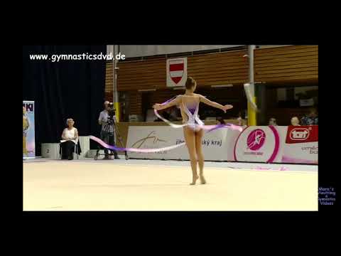 Katrin Taseva (BUL) Ribbon - Grant Prix Brno 2019