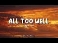 Taylor Swift All To Well Lyrics