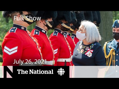 CBC News: The National | Mary Simon sworn in, Tropical Storm Nepartak, Reaching the unvaccinated