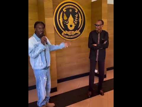 Rema with the President of Rwanda #shortsviral #rema #calmdown #rwanda #afrobeat #subscribe #noiretv