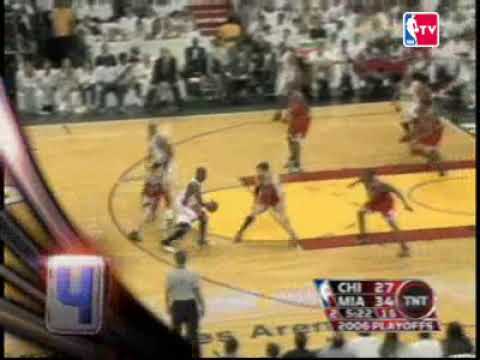 Top 10 Dwyane Wade playoffs (2004-2006)