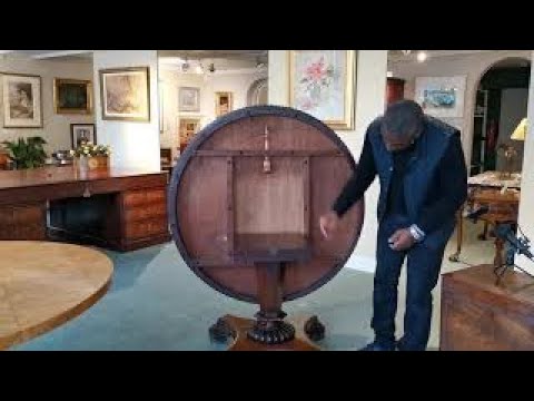 Comparing two 19th century tilt-top breakfast tables by Gillows of Lancaster