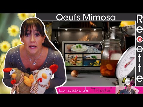 Recette simple, rapide des Oeufs Mimosa : un classique de la cuisine Française
