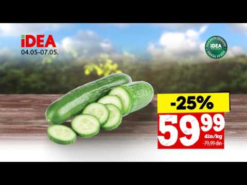 IDEA vikend akcija 04. - 07.05.2017.