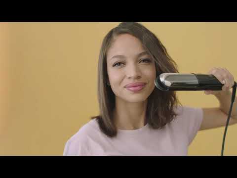 BaByliss Plaukų Tiesintuvas Steam Shine Styler ST496E video