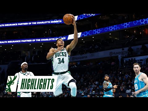 Highlights: Bucks 99 - Hornets 103 | 1.10.22
