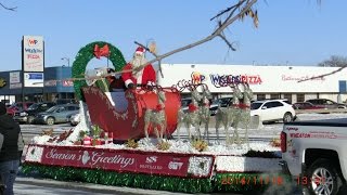 preview picture of video '2014-11-16 Regina today  (2014 Santa Claus Parade)'