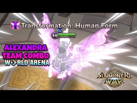 Alexandra Team Combo in World Arena Ep. 3 - Summoners War