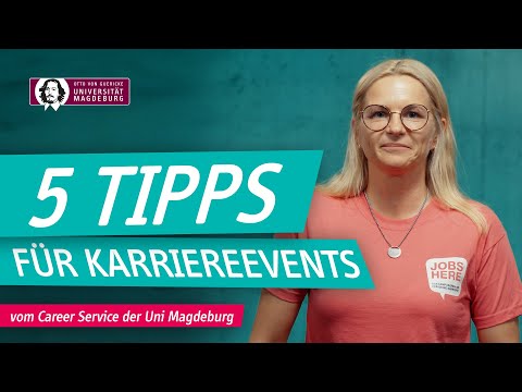 5 Tipps für Karriereevents | OVGU