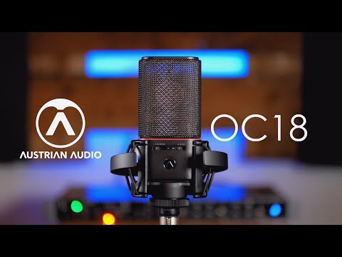 Austrian Audio OC18 Large Diaphragm Cardioid Condenser Microphone 2019 - Present - Black image 4