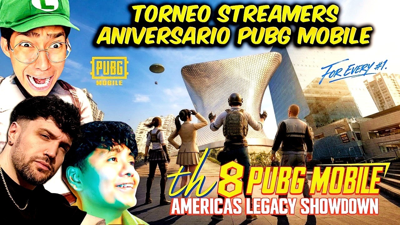 ANIVERSARIO de PUBG MOBILE con STREAMERS! - TEAM: FERNANFLOO, LUPOWER, IGROWAN y CARELY