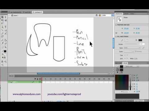 Adobe Flash Basics How to Animate Camera Moves in your Cartoon