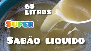 Sabão Liquido Caseiro -Sabão líquido de álcool e óleo usado - Rende muito -Ótimo para venda