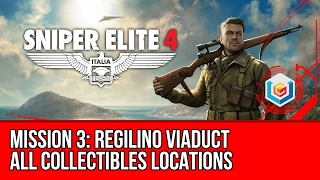 Sniper Elite 4 - Mission 3 Collectibles Locations (Letters, Documents, Reports, Deadeye Targets)