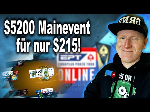 $5200 EPT Online Mainevent für nur $215! | Poker Stream Highlights 15.11.2020
