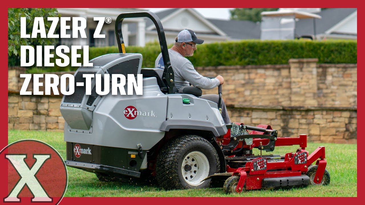 Exmark Lazer Z Diesel Zero-Turn Mowers | Exmark