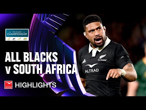 HIGHLIGHTS | All Blacks v South Africa | First Test, TRC 2025