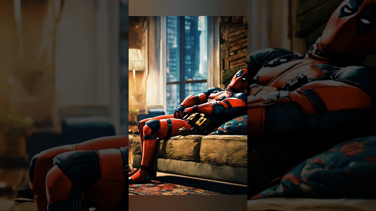 Deadpool Ai generated Images 💀