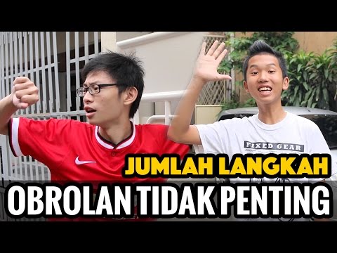 Obrolan Tidak Penting: Jumlah Langkah