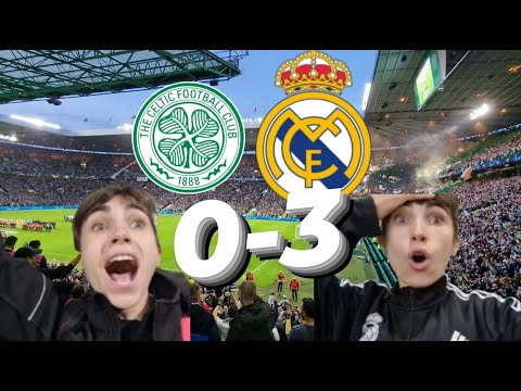 ⚽️ EPIC MATCH and BEST ATMOSPHERE Celtic 0-3 Real Madrid at Celtic Park 💜 REAL MADRIDISTA REACTION