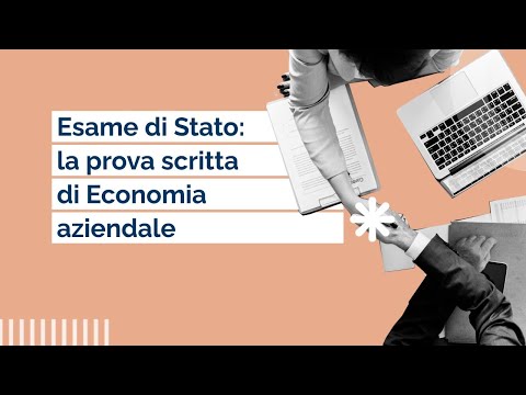 , title : 'Esame di Stato: la prova scritta di Economia aziendale | Lucia Barale'