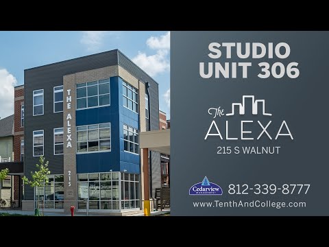 The Alexa Studio S3 #206 & 306 (This Video), Downtown Bloomington Indiana