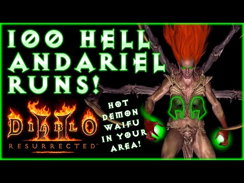 100 Hell Andariel Runs! [Diablo 2: Resurrected | D2R] Happy Holidays!