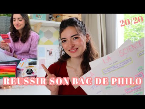 REUSSIR SON BAC DE PHILOSOPHIE // fiches, révisions, dissert