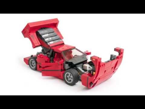 Vidéo LEGO Creator 10248 : La Ferrari F40