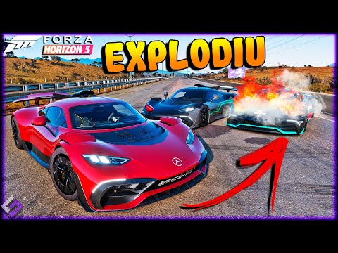 FORZA HORIZON 5 - CORRIDA DE VELOCIDADE EXPLODA SEU MOTOR