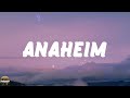 NIKI - Anaheim (Lyrics)