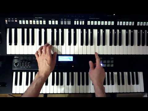 Wabi Daněk - Na Cestě cover instrumental keyboard
