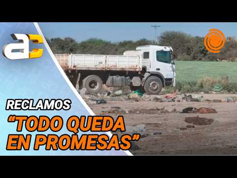 Basural a cielo abierto en Sebastián Elcano: vecinos denuncian contaminación y riesgo de incendios