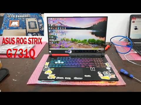 How to repair ASUS VivoBOOK X512FA Stuck Fan Noisy