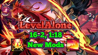 Elsword NA Flame Lord 16-2 1:18 new Mod skills showcase