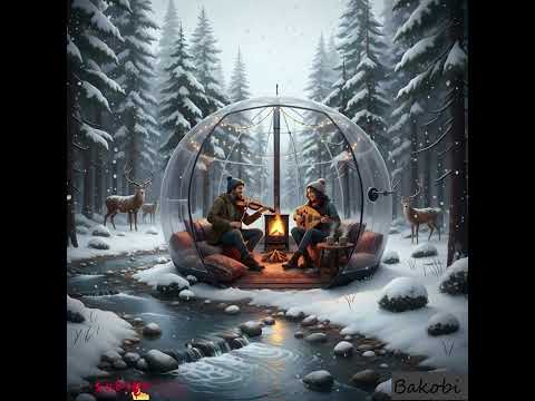 Happy New Year! | Snowy Forest Music Session - Oud, Violin, Darbuka & Drone