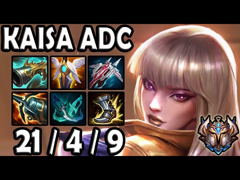 Kaisa vs Vayne [ TRIPLE KILL ] ADC - EUW Challenger 11.10 ✅