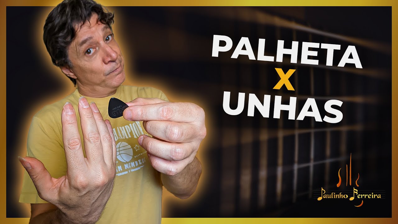 Unhas x Palhetas - Qual é melhor?