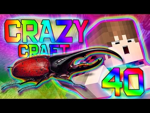 Minecraft: HERCULES BEETLE MOD! Crazy Craft 2.0 Modded Survival w/Mitch! Ep. 40 (Crazy Mods)