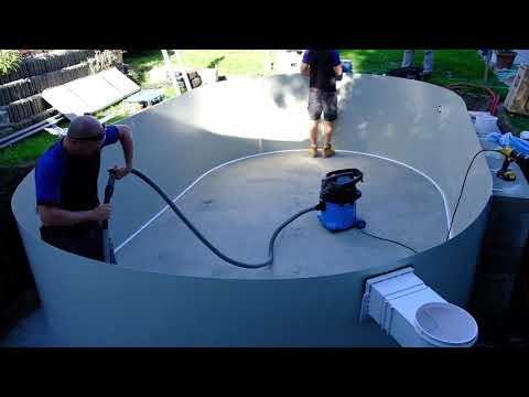 Aufbauvideo von unserem Ibiza Pool