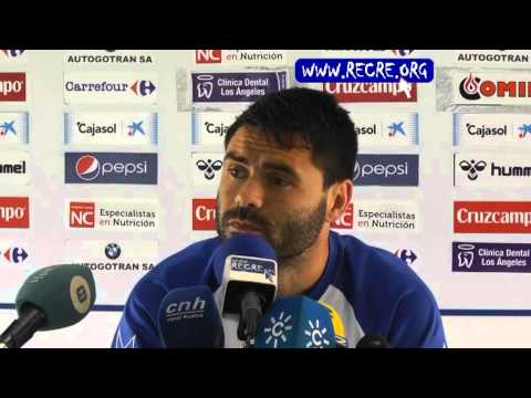 Rueda de prensa de David Córcoles (16/4/2013)