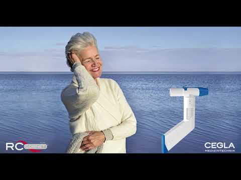 Atemtherapie: Anwendung RC-Cornet® PLUS für das Lösen von Schleim