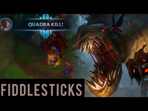 Wild Rift Fiddlesticks Is BROKEN! INSANE QUDRAKILL!